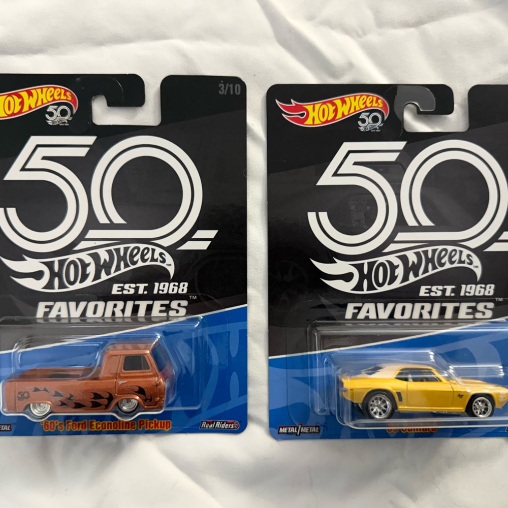 Hot Wheels 50th Anniversary Favorites Set